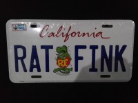 PLACA DECORATIVA RAT FINK